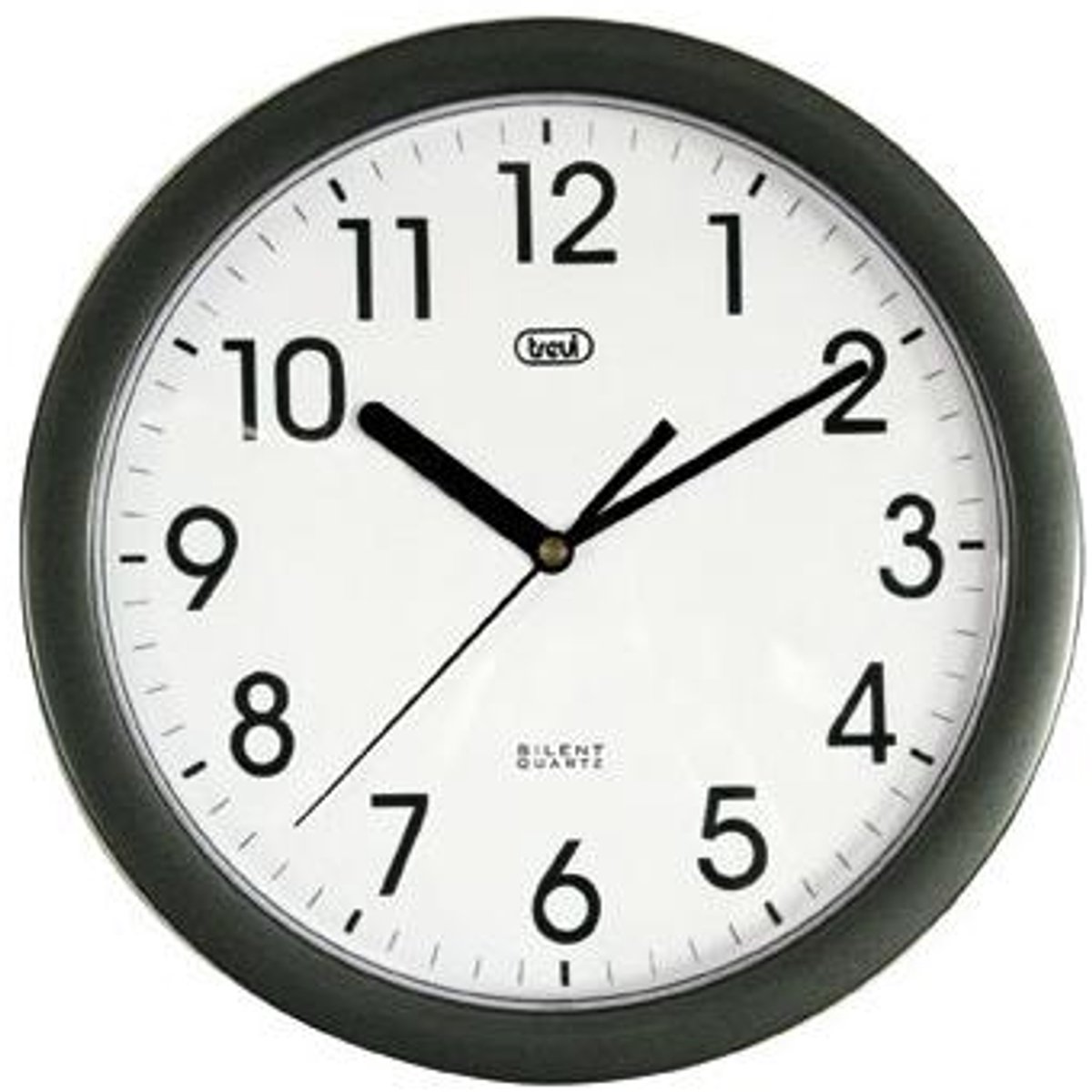 Trevi OM 3301 Kwartsklok Cirkel Zwart