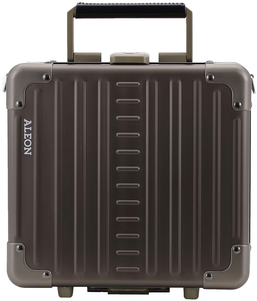 Aleon Diversty Beautycase 27 cm - 7 L - Open - bronze