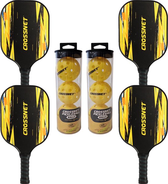 Crossnet - Pickleball set - Pro - Set van 4