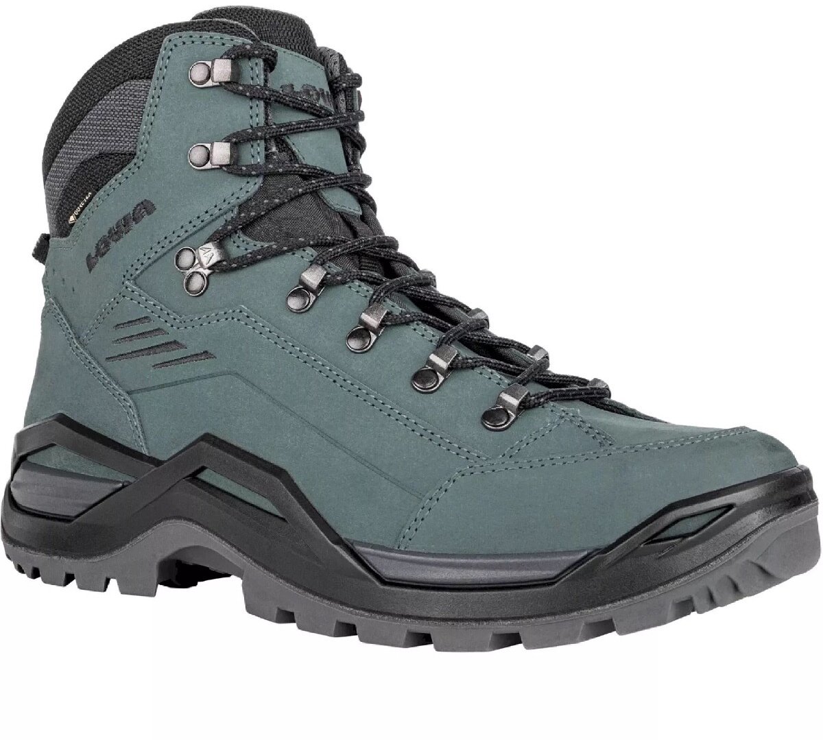 Lowa Renegade Evo Gore-Tex Mid Wandelschoen Smokegreen Zwart