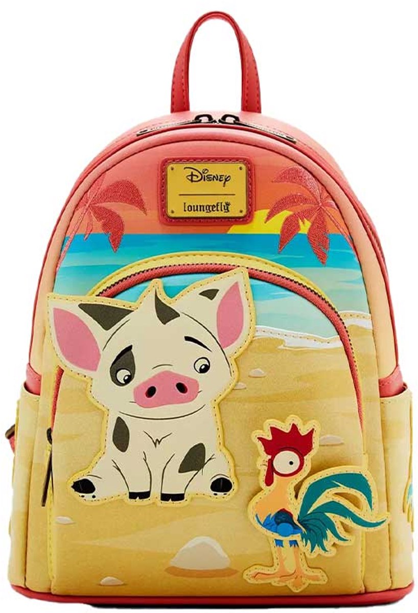 Disney Loungefly Backpack Moana Pua & Hei Hei Exclusive