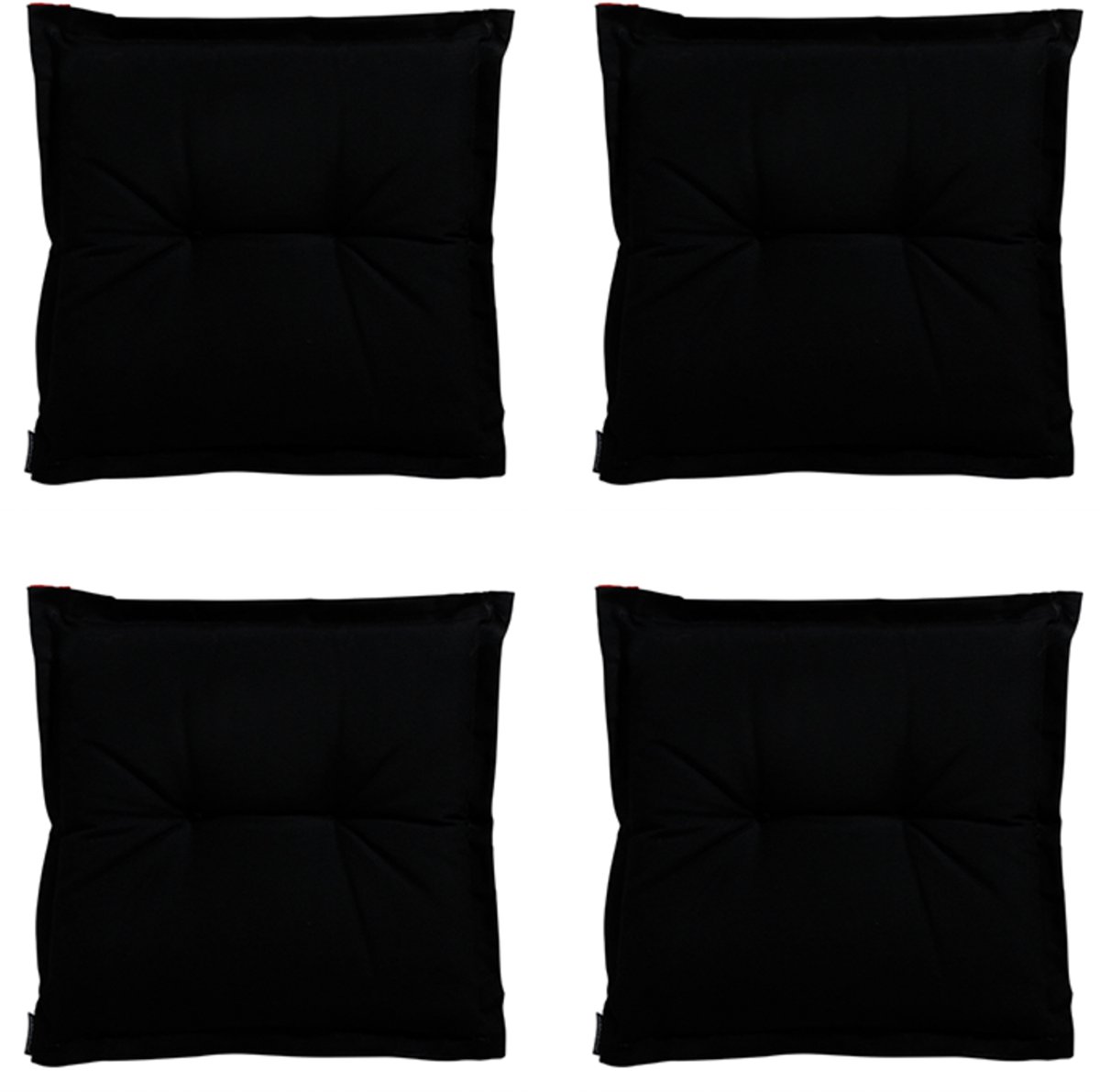 Madison - Zitkussen Panama black - Ca. 50x50 cm - Set van 4
