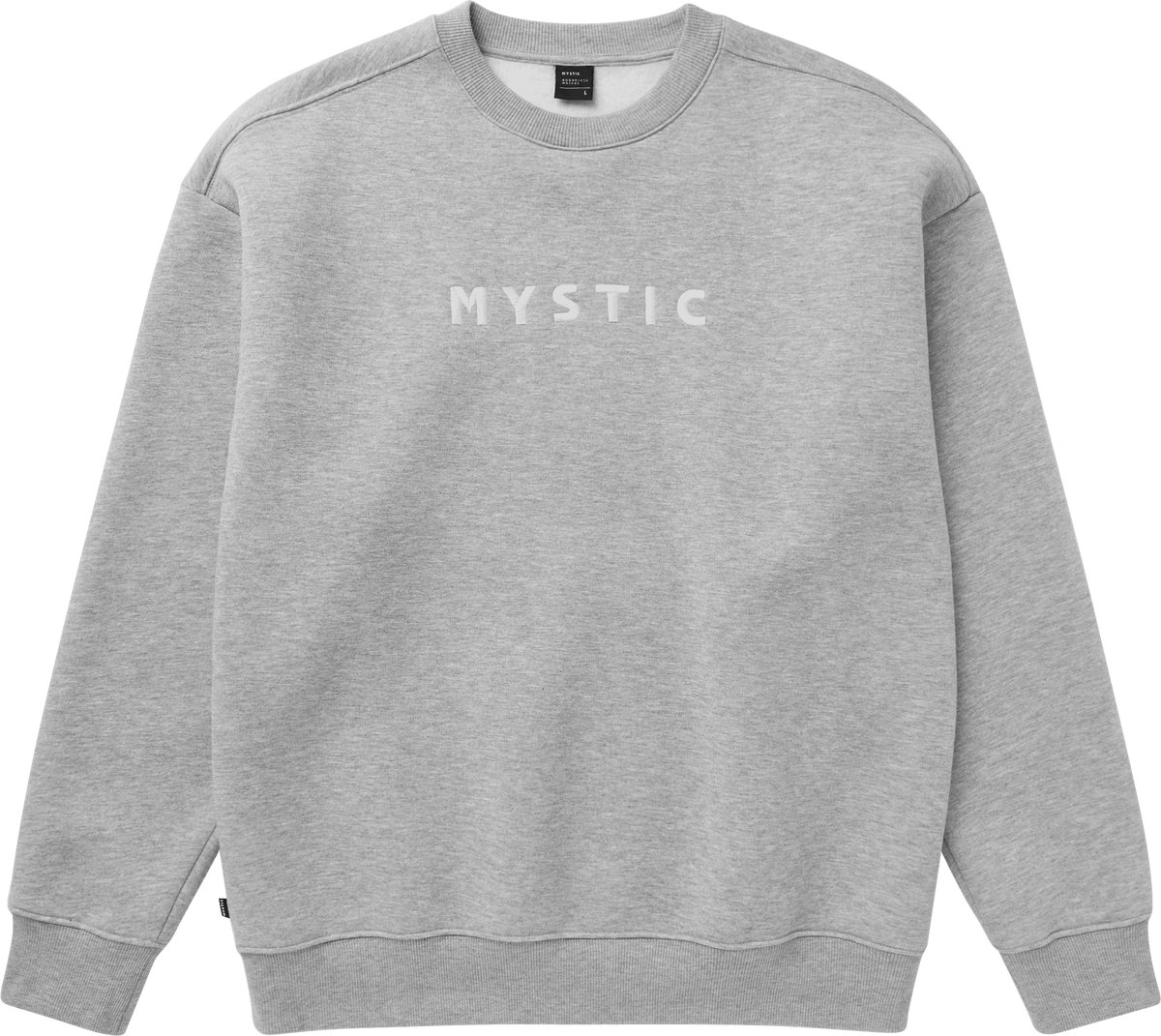 Mystic Brand Crew Trui 250135 Light Melee S Women Grijs