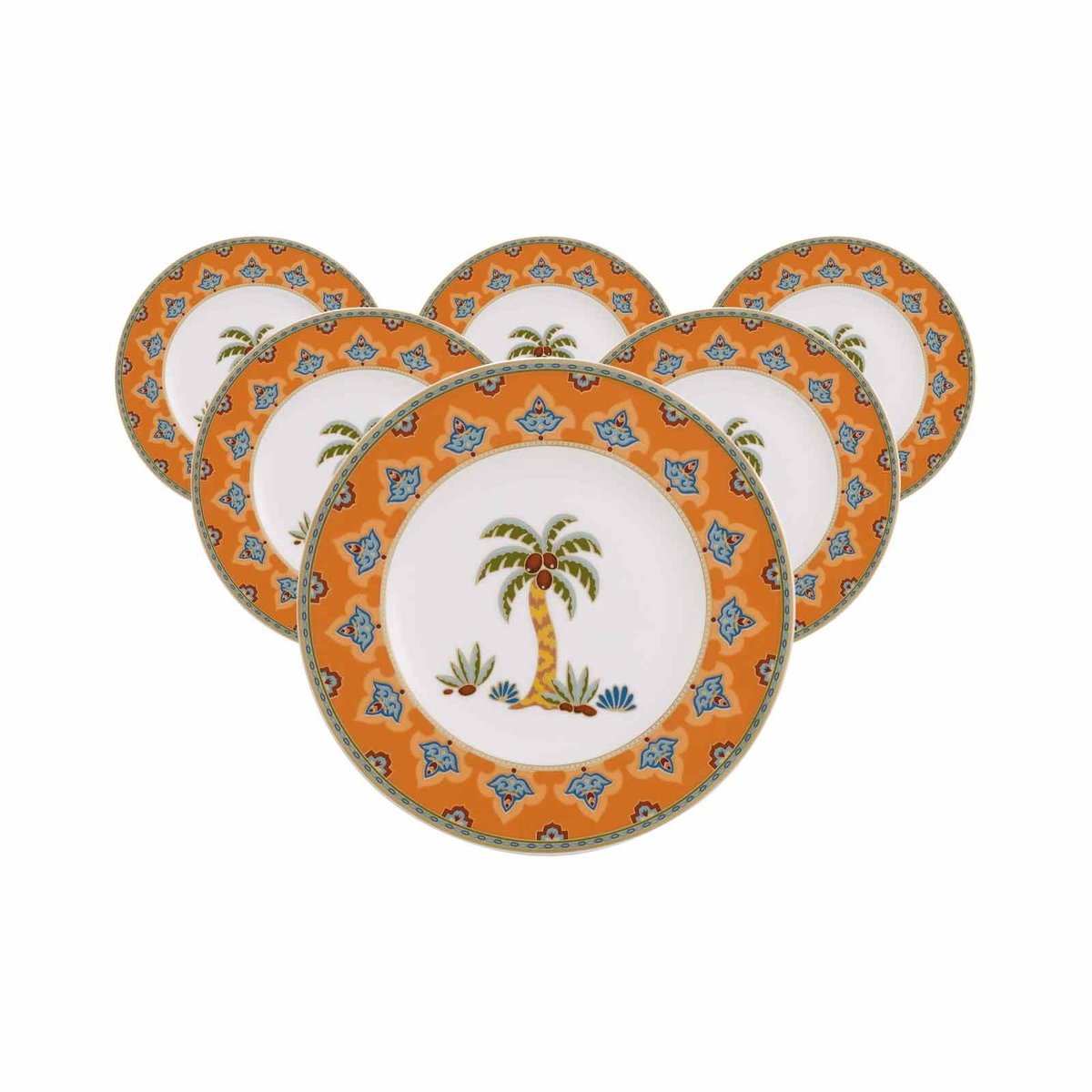 Brotteller Samarkand Mandarin ø 16,4 cm Set van 6