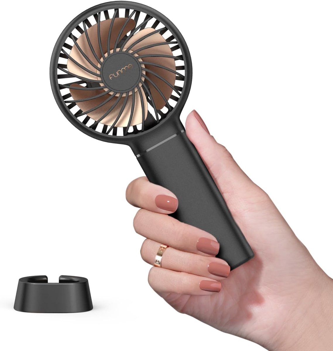 Draagbare Oplaadbare USB Ventilator - Mini Handventilator met Lange Batterijduur voor Reizen en Buitenshuis