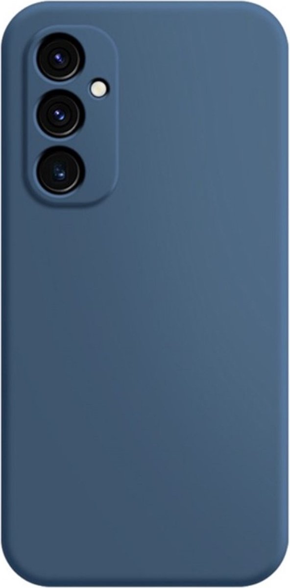 Coverup Hoesje - Geschikt voor Samsung Galaxy S25 Hoesje - Coverup Colour TPU Back Cover - Metallic Blue