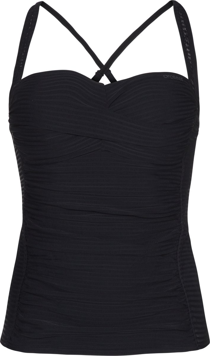Protest MIXELOISE Dames Tankini Bikinitop Zwart