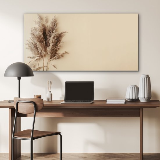 Tableau aluminium 120x60 cm - Décoration murale métal - Grain - Pastel - Nature - Décoration murale métal salon - Décoration industrielle - Photo sur dibond - Accessoires industriels chambre