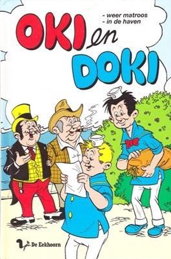 Oki en Doki, Weer matroos/In de haven - cover