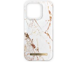 iDeal of Sweden Fashion Backcover voor de Apple iPhone 16 Pro - Carrara Gold