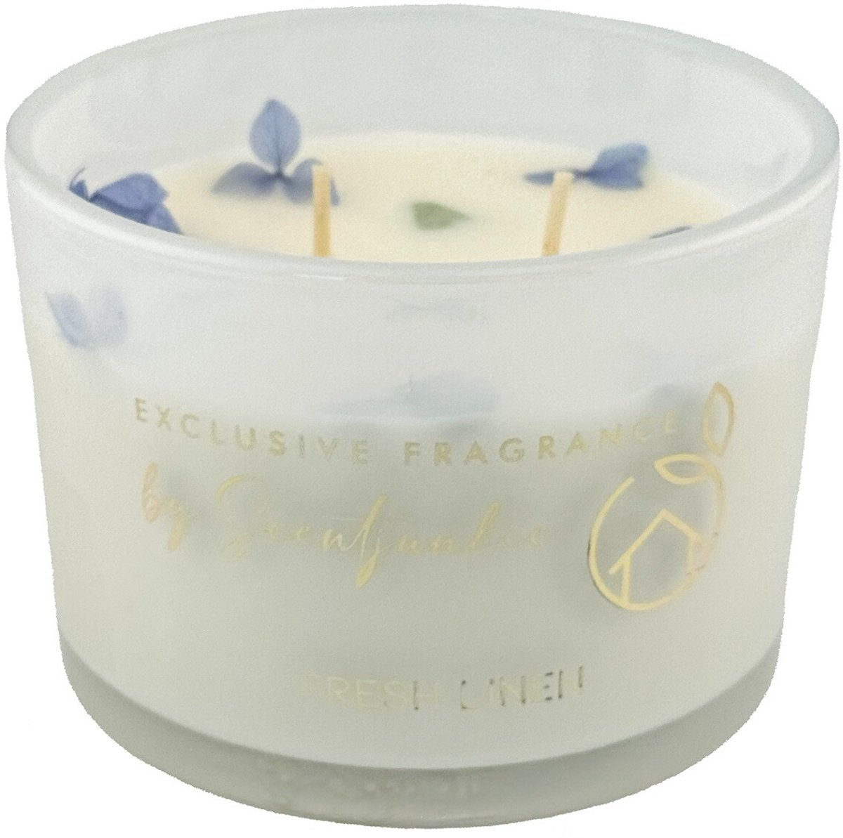 homebound by ky Geurkaars 'Fresh linen' | geurkaars Blauw