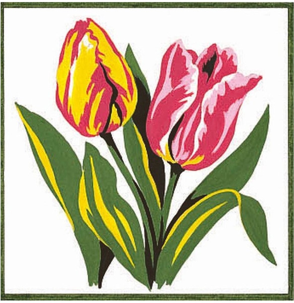 Borduurpakket Tulpen