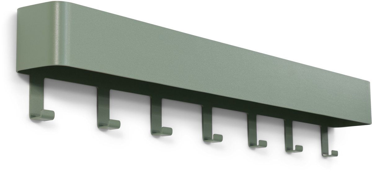 Spinder Design kapstok Dax Play 7 - Dusty Green - 7 haken - Staal