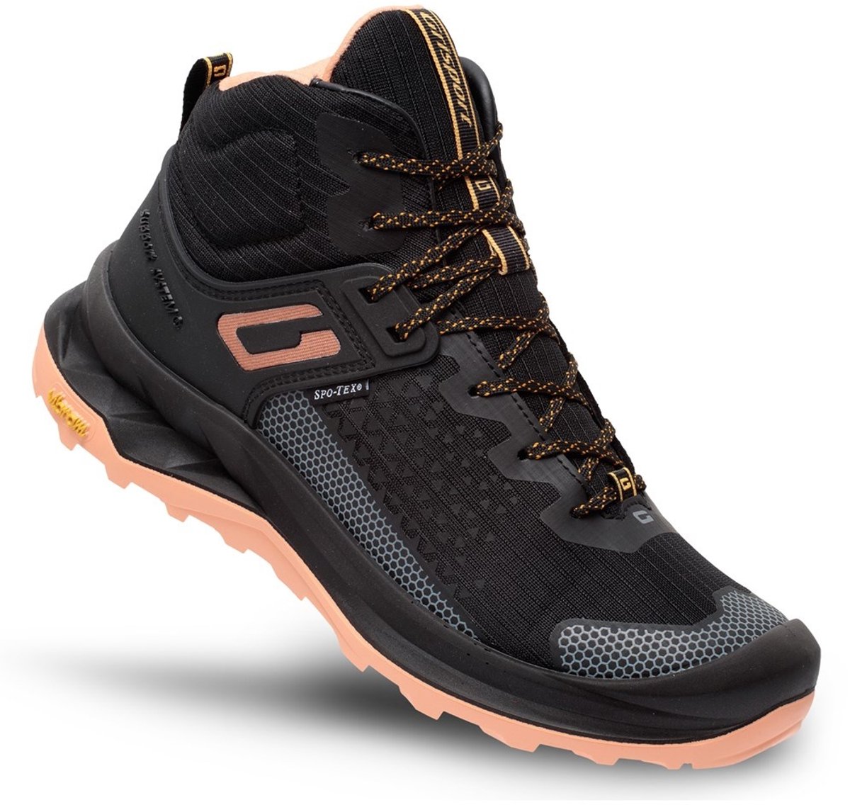 Grisport Explorer mid wandelschoenen uni 15403-178 Zwart