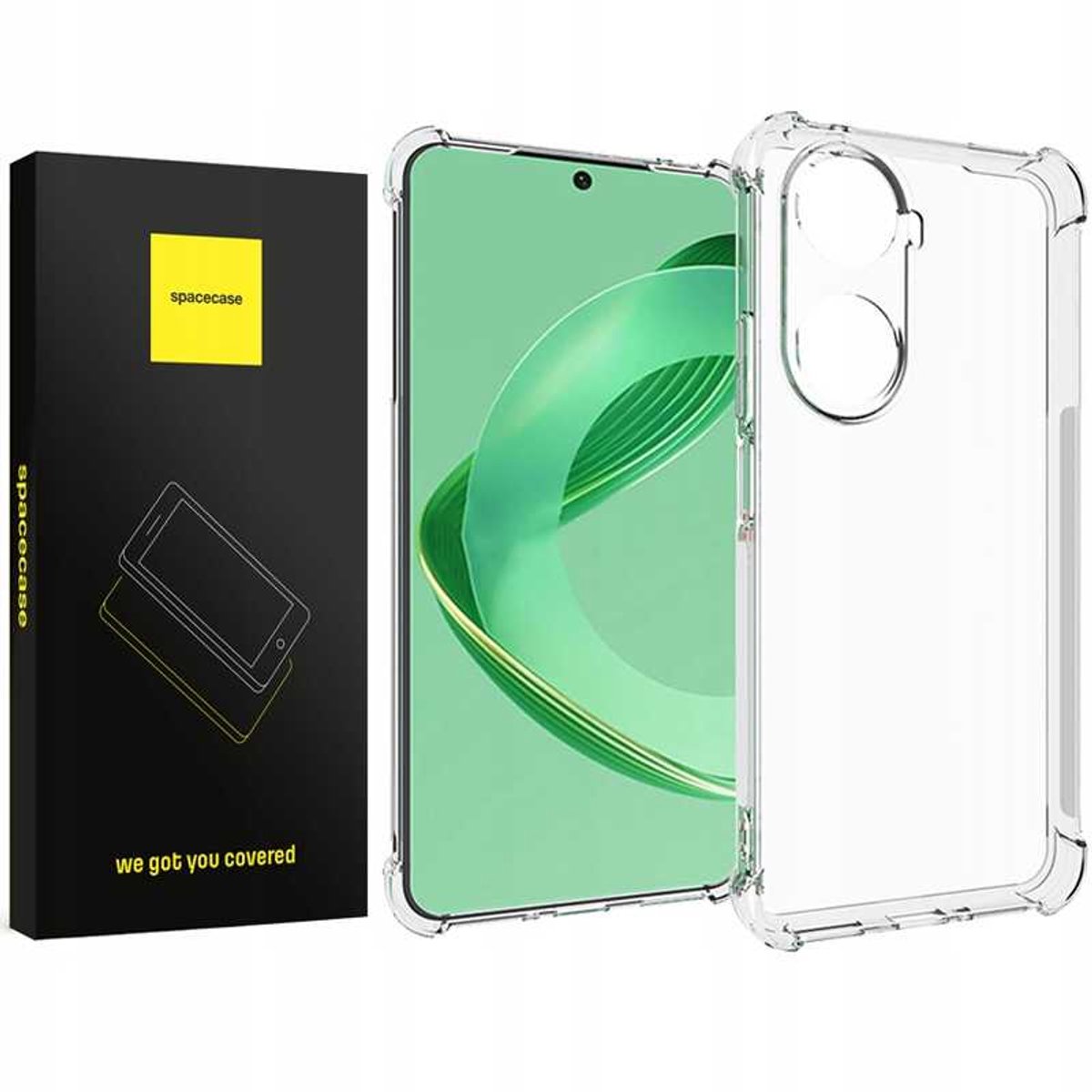 Spacecase Case Anti-Shock Cover Voor Huawei Nova 11 Se