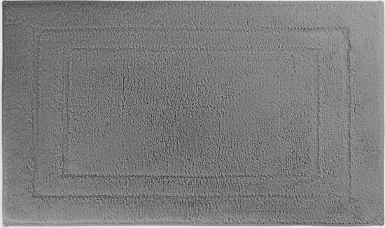 Yumeko badmat deluxe donkergrijs 60x100 - Biologisch & ecologisch