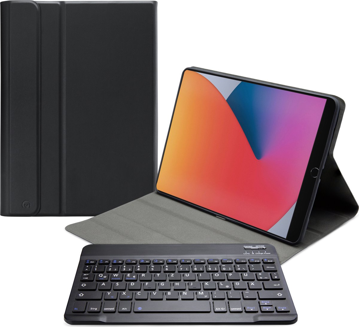Mobilize Tablethoes geschikt voor Apple iPad Air 3 (2019) Hoes | Mobilize Detachable Bluetooth Keyboard -