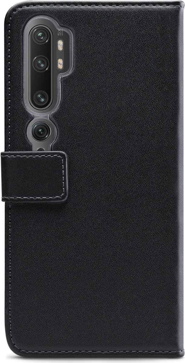 Mobilize Telefoonhoesje geschikt voor Xiaomi Mi Note 10 Pro Hoesje | Mobilize Classic Gelly Wallet Bookcase Portemonnee | Pasjeshouder voor 2 Pasjes | Telefoonhoesje voor Pinpas / OV Kaart / Rijbewijs - Zwart