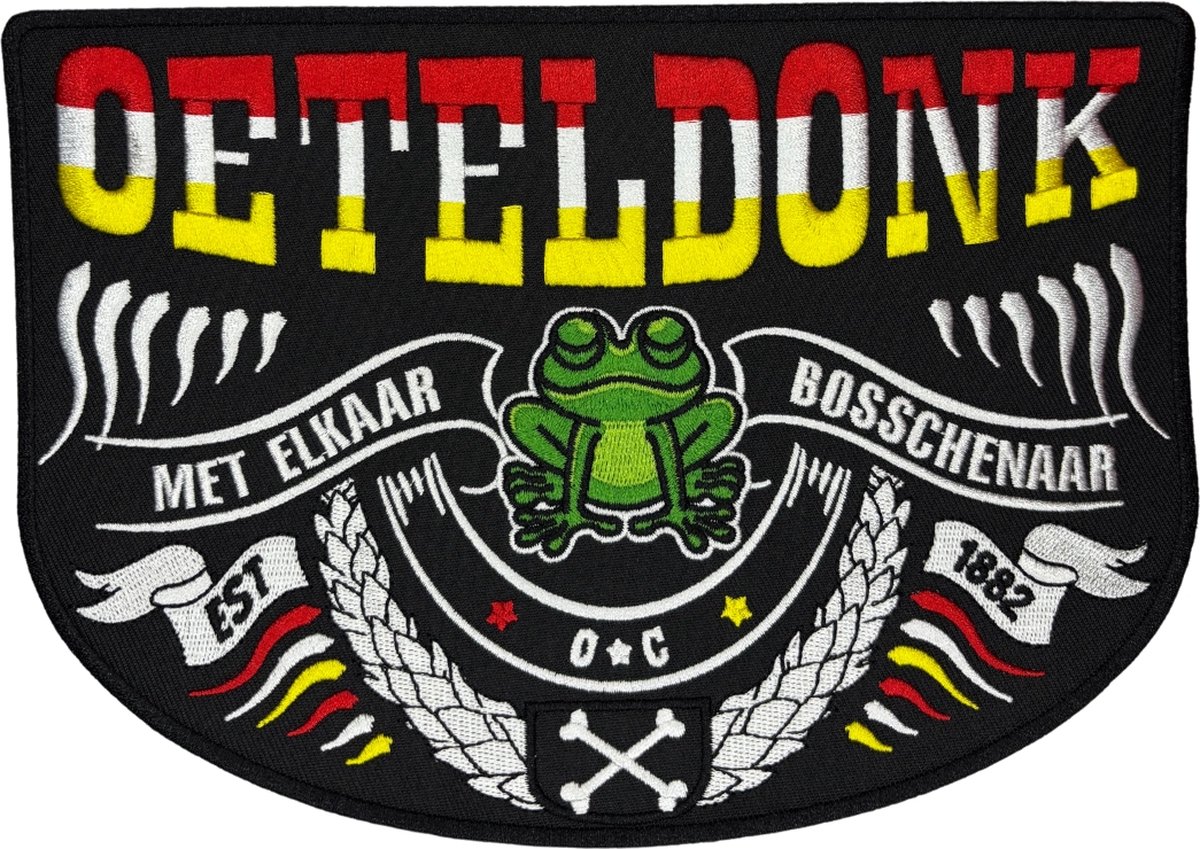 Embleem Rug Oeteldonk - Met Elkaar Bosschenaar