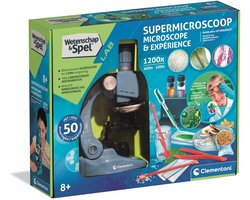 foto van Clementoni - Supermicroscoop - Educatief Speelgoed voor Kinderen - STEM Speelgoed - Vanaf 8 jaar