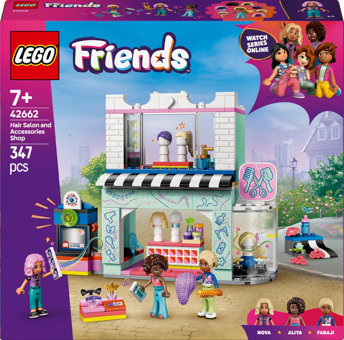 LEGO 42662 Friends Kapsalon en accessoirewinkel