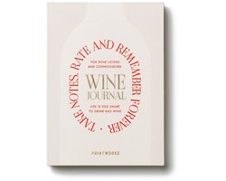 Printworks Wine Tasting Journal - Wijn Invulboek