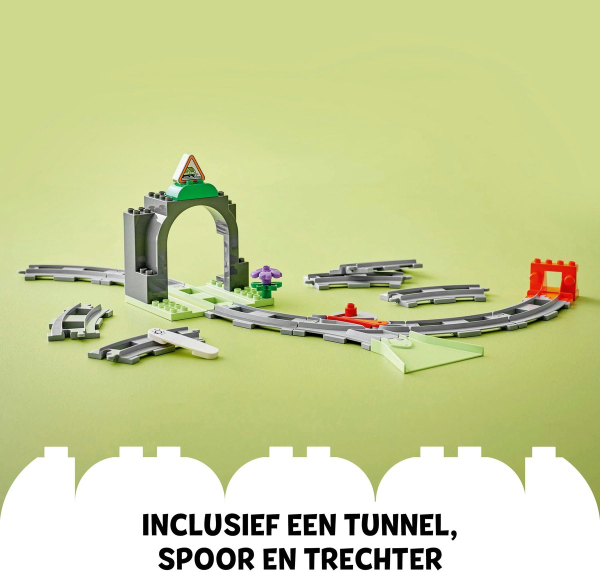 LEGO DUPLO - Stad Treintunnel en rails uitbreidingsset - 10425 — afbeelding 4