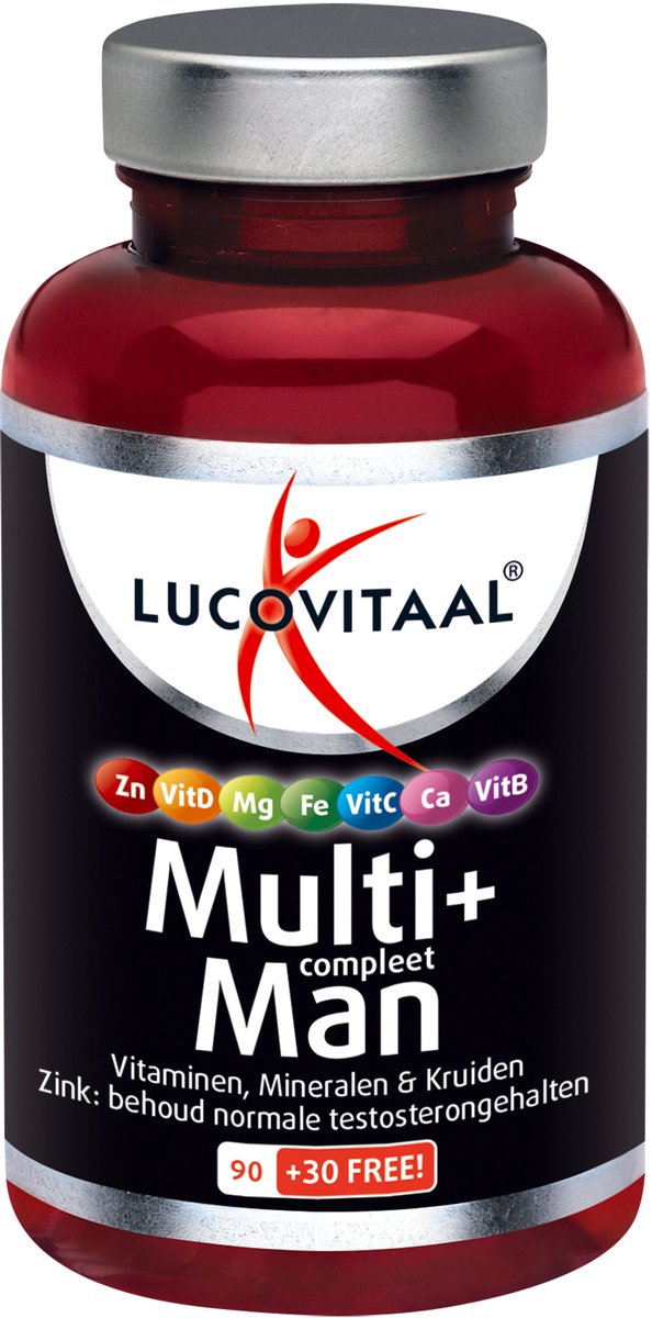 Lucovitaal Multi+ Compleet Man Tabletten
