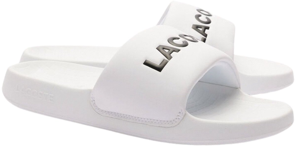 Lacoste Serve 1.0 Badslippers Heren Zwart