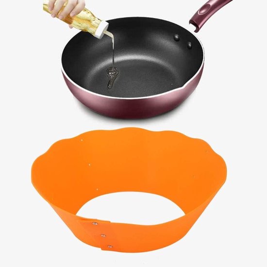 Silicone Spatscherm Voor Koekenpannen,Spatschild Deksel