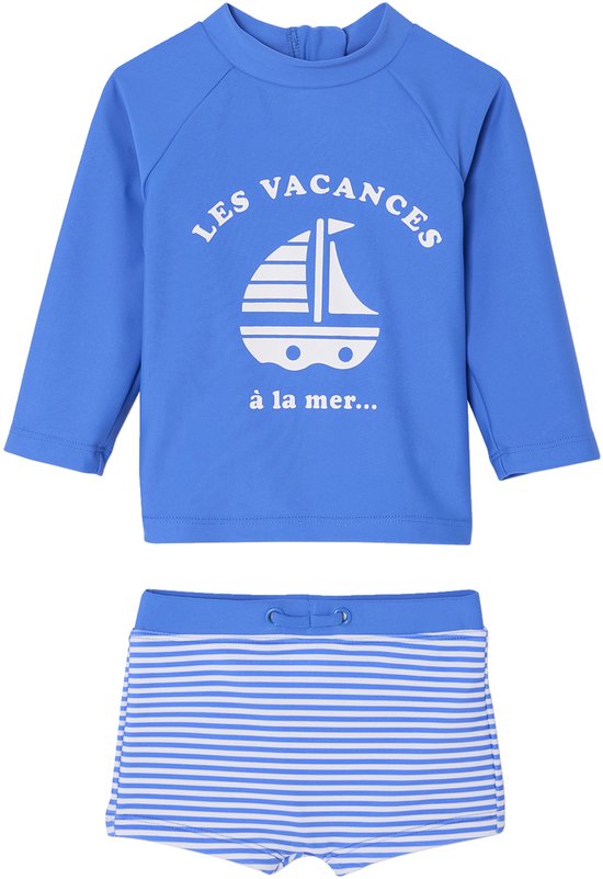 Vertbaudet Badpak baby T-shirt anti-UV + shorty