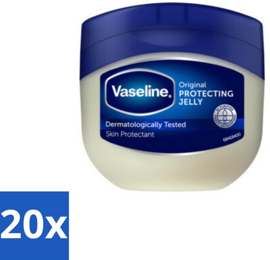 Vaseline Original Protecting Jelly huidbeschermer, 20 stuks, dermatologisch getest.
