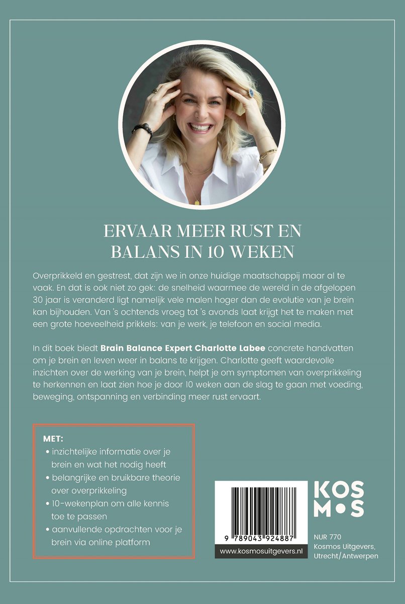 Overprikkeld brein - back cover