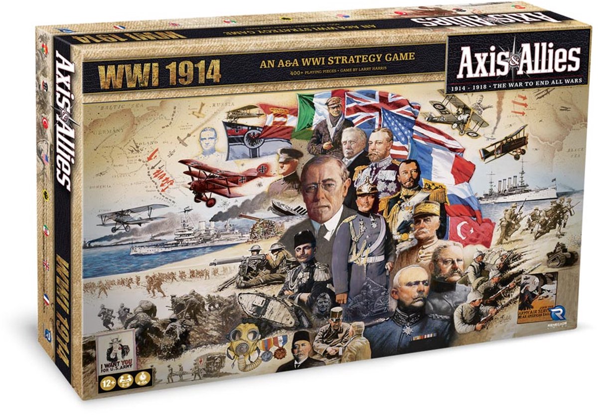 Axis & Allies: 1914 Bordspel - Engelstalig