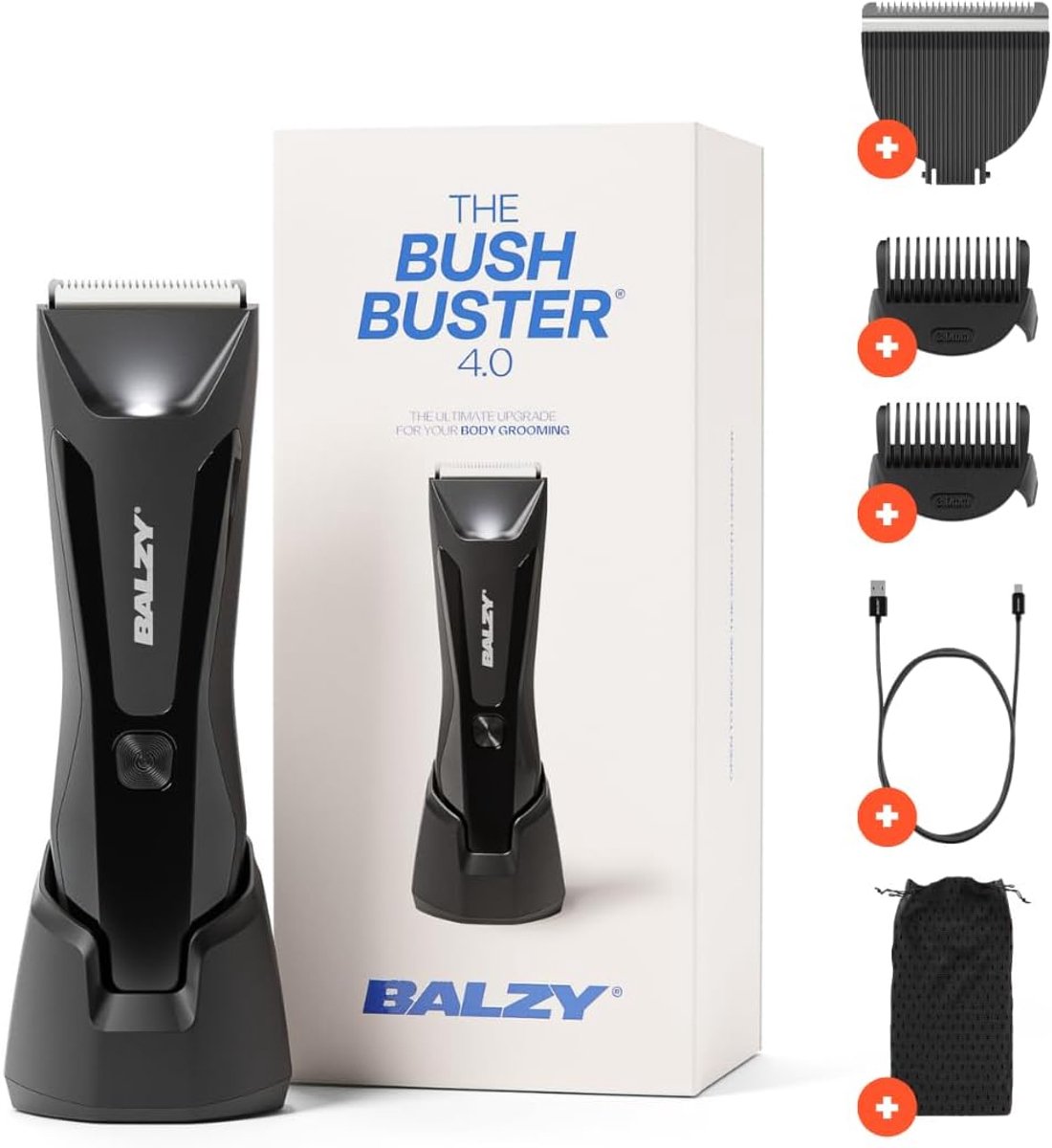 Intieme Zone Trimmer Voor Mannen - Waterbestendig, USB-C en Draadloos Scheerapparaat