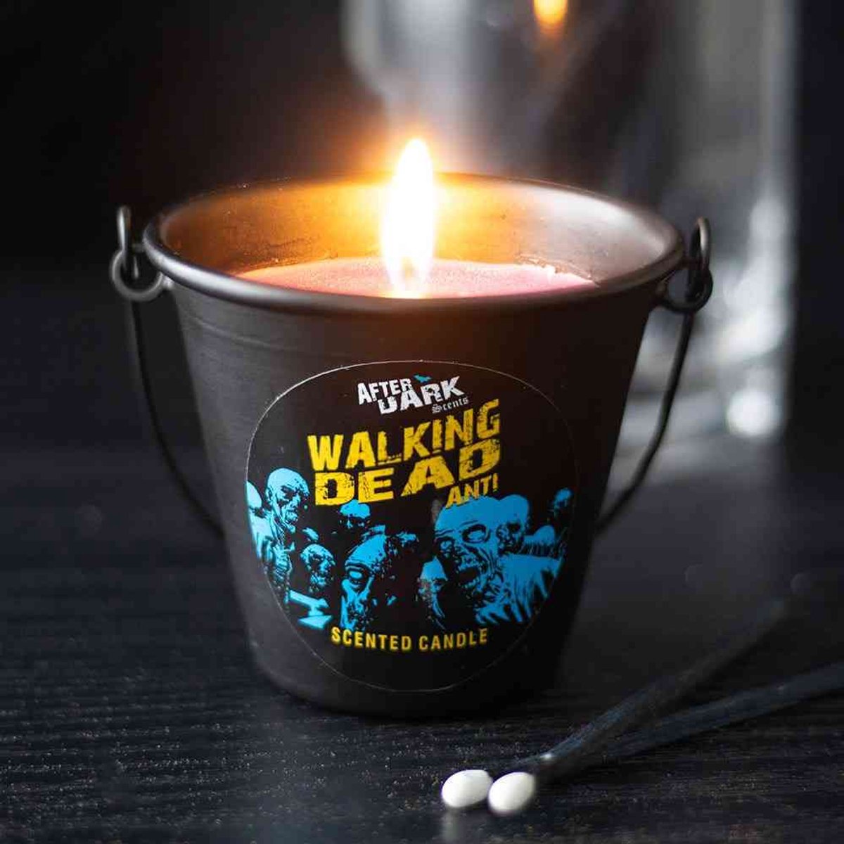 Something Different Walking Dead Anti Candle Bucket Geurkaars - Multicolours