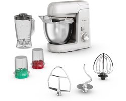 Moulinex Bake Partner QA523B10 keukenmachine 1100 W 4,6 l Roestvrijstaal, Wit