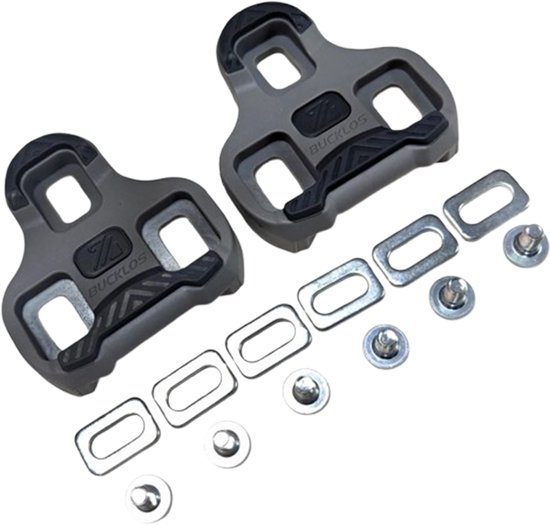 SPD Schoenplaatjes - Trapefficientie - Wielrenaccessoires - Shimano Alternatief - Cleats - Compatibel voor Wielrenschoenen - MTB Wielerplaatje - 2 stuks - Beginner