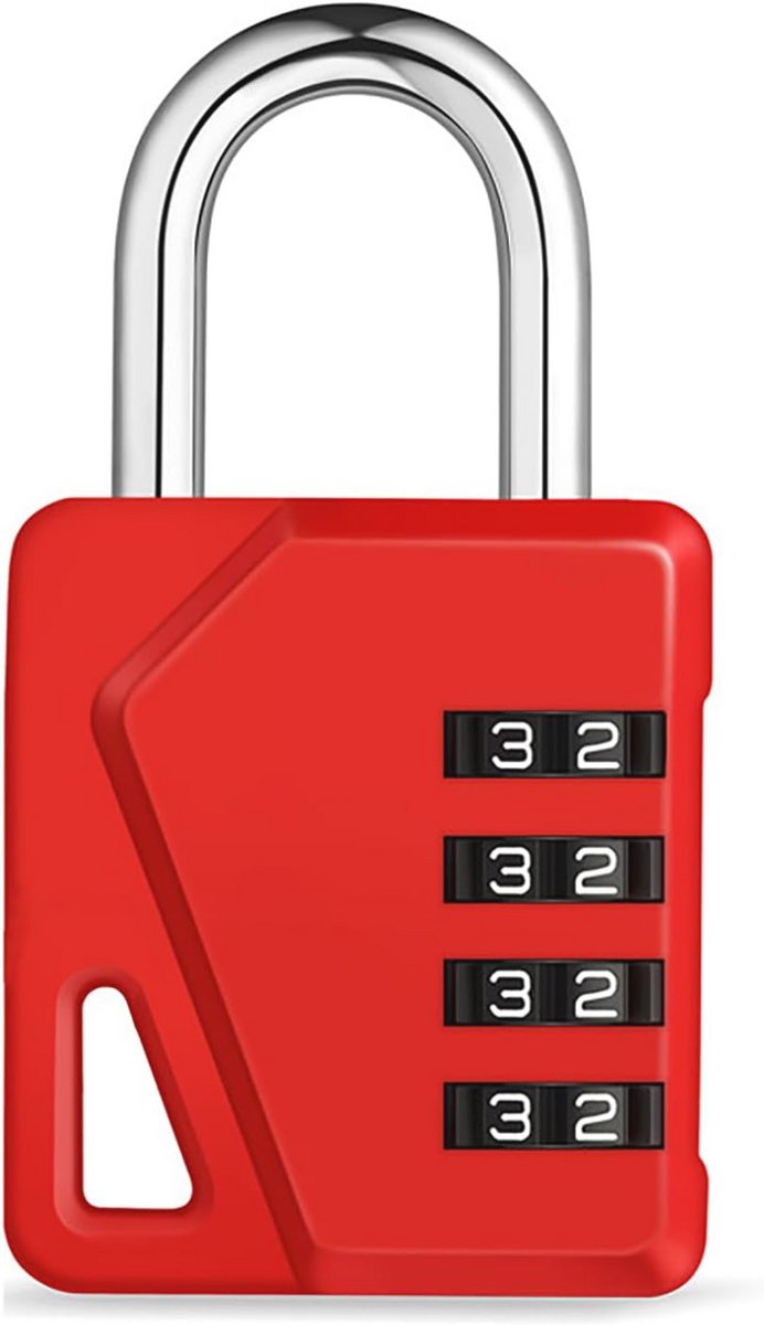 Veilig Cijferslot - 4-cijferig Hangslot voor Sport, School & Buiten