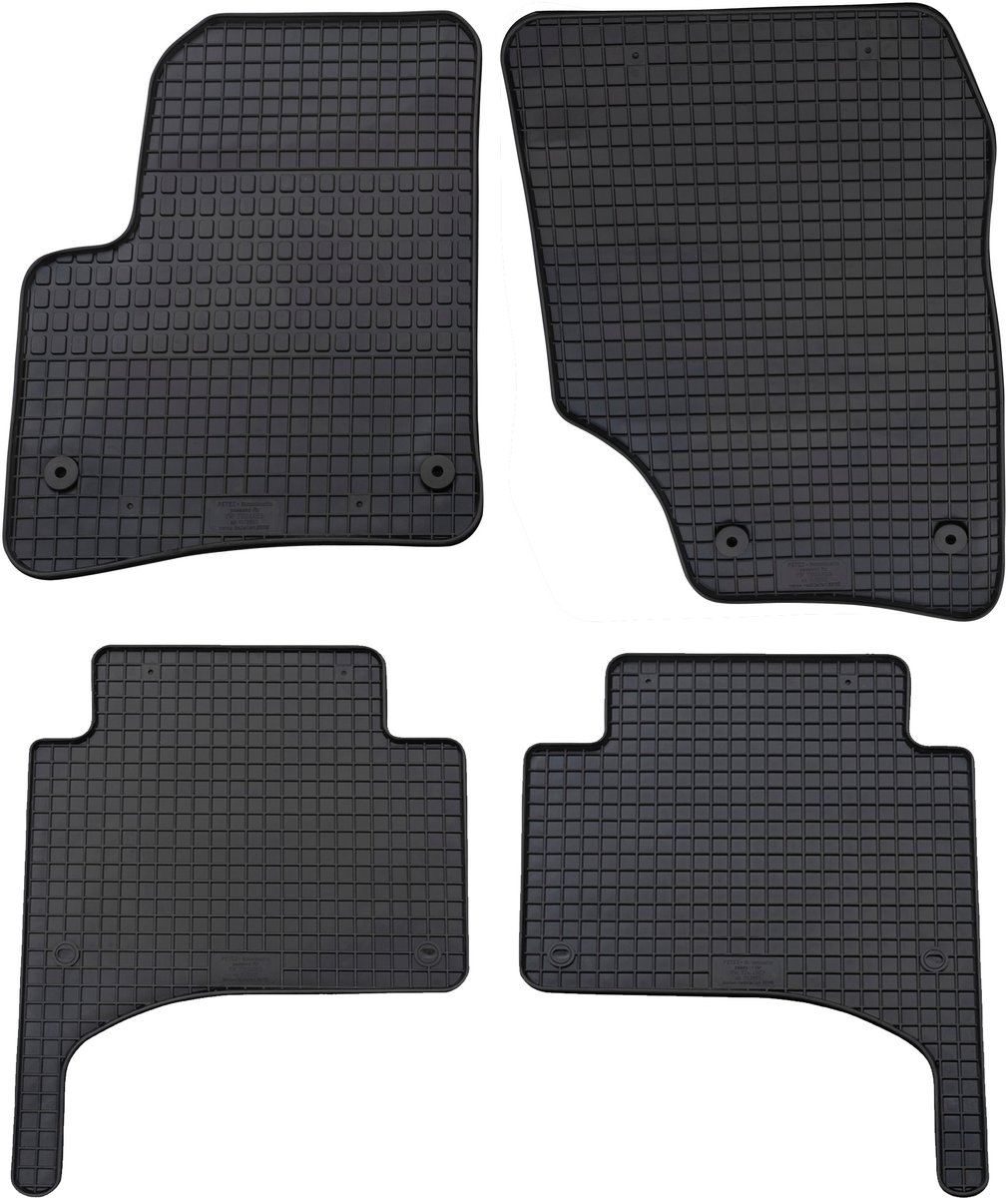 Rubbermatten Volkswagen Touareg 2002-2010 (complete set) - Petex