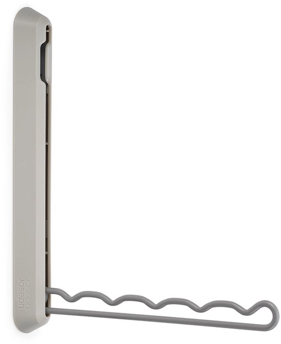 Joseph Joseph - Porte-manteau mural Orderly pliable - Acier au carbone - Crème