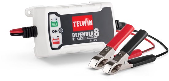 Intelligente elektronische batterijlader 6/12V 0.75A Telwin DEFENDER8