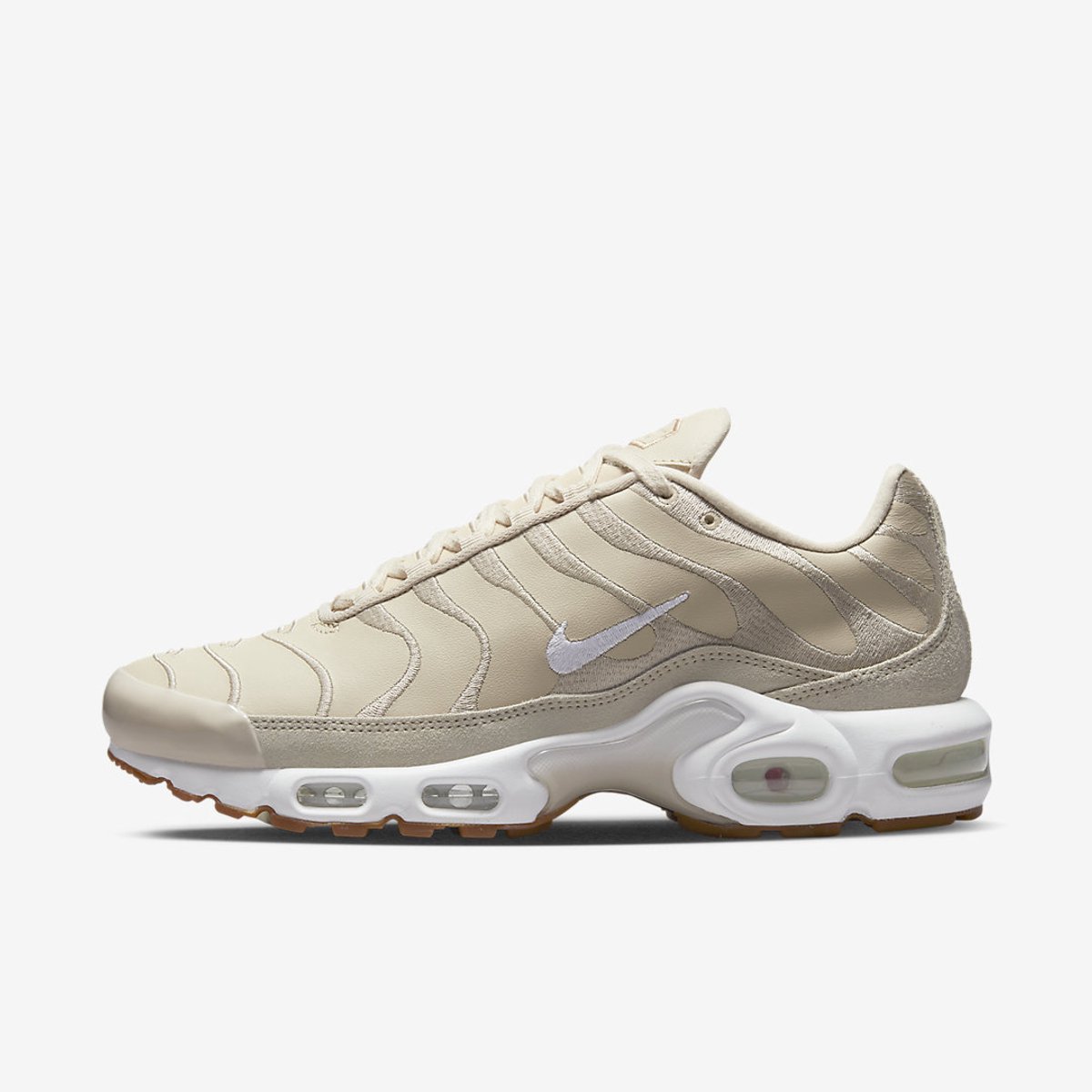 Nike Air Max Plus TN Tan White Gum Sneakers Dames Doos Zonder Deksel