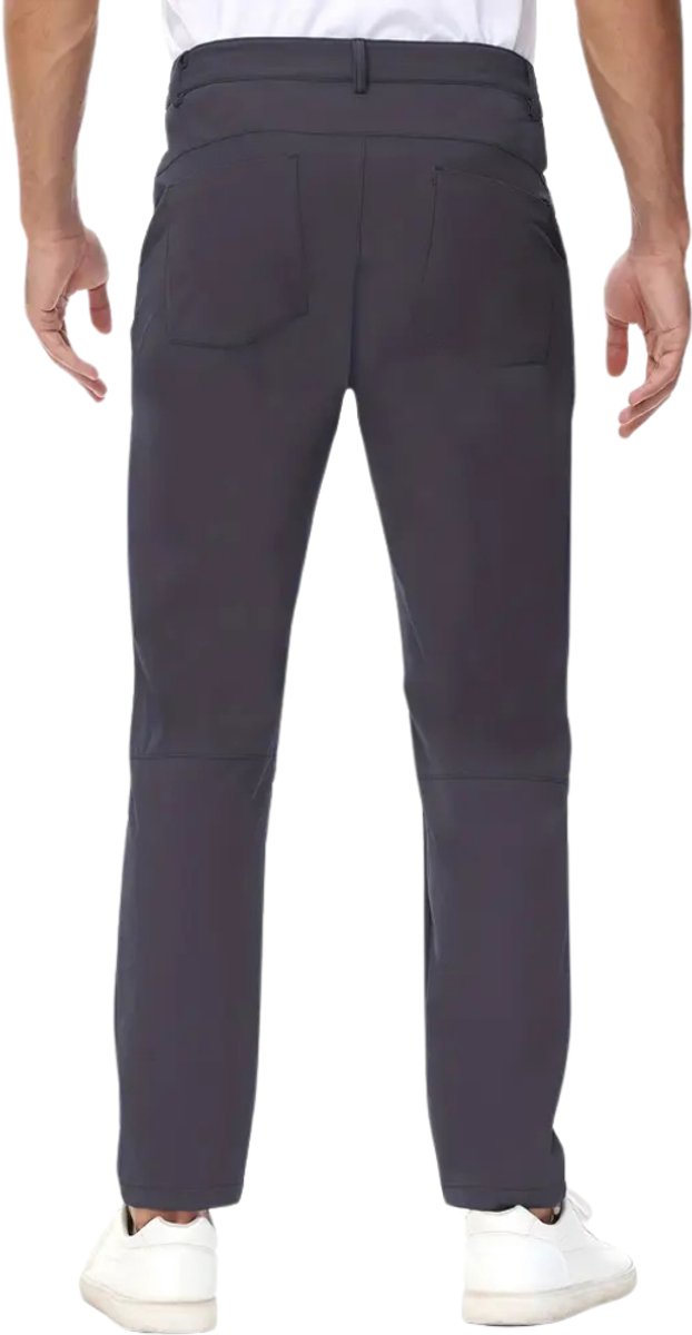 Nivard Golfbroek Heren - Golfkleding - Golfen - Golf Accessoires - Nette Pantalon - Donkergrijs L - Maat 50 van Nivard — afbeelding 4