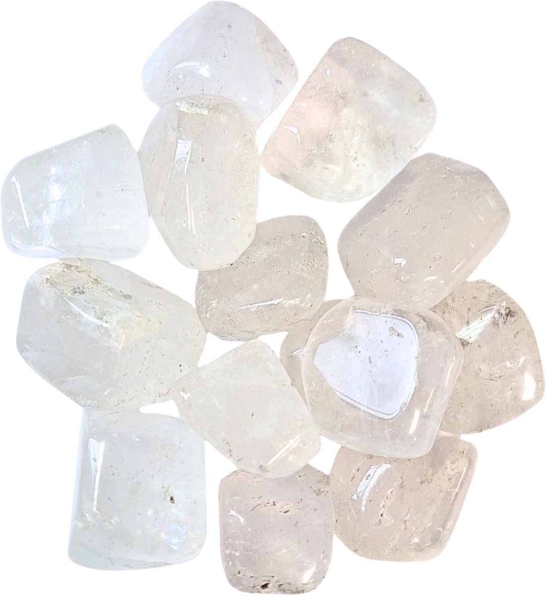 Bergkristal AB 250 gr. trommelstenen (mt3)