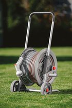 Bol.com Bradas White Line metalen slangenwagen – Silver Pro Set – 20 m tuinslang 13 mm (1/2") – Inclusief sproeipistool en koppe... aanbieding