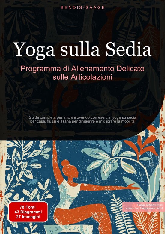 Yoga sulla Sedia: Programma di Allenamento Delicato sulle Ar ... - cover