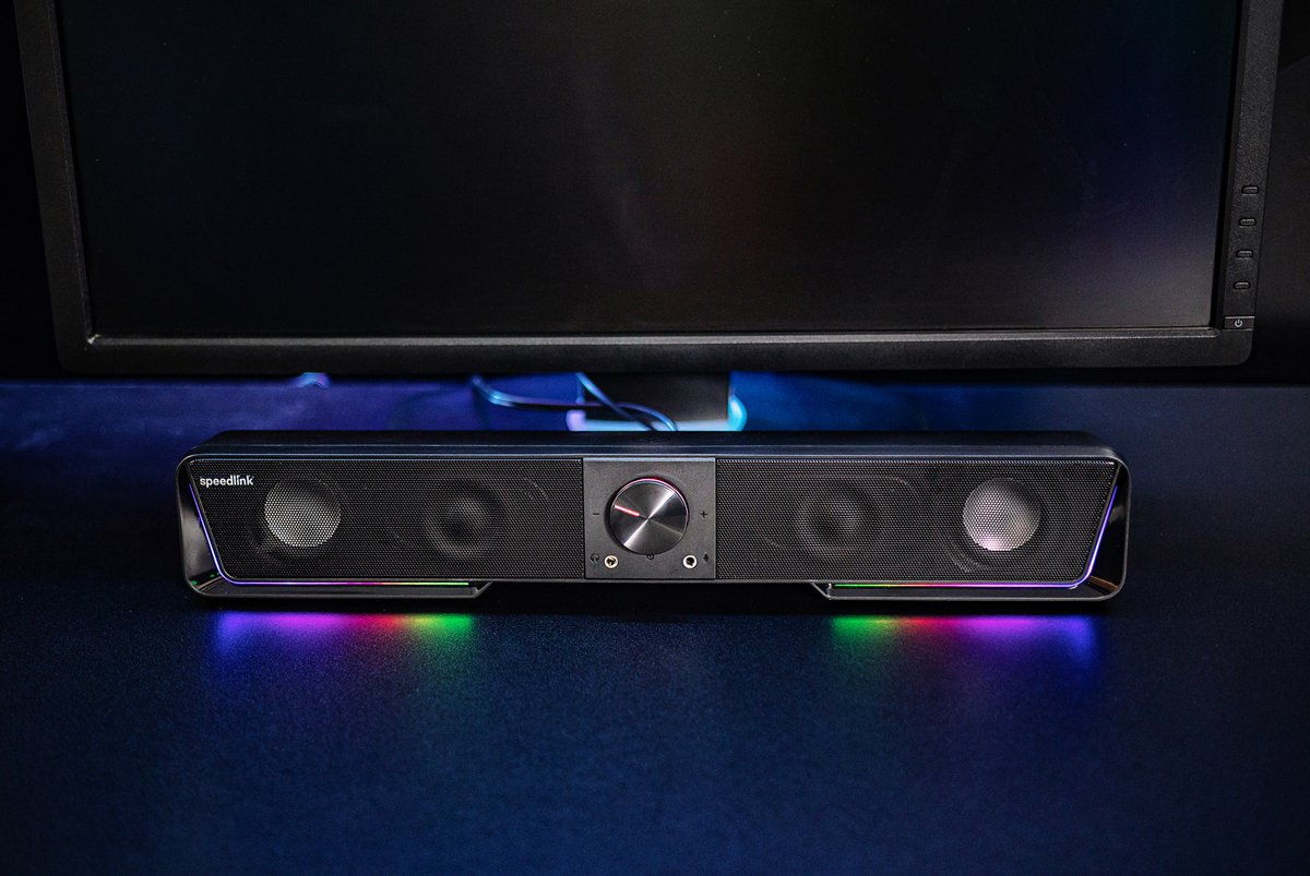Afbeelding 3 van Speedlink GRAVITY - Stereo Soundbar - Bluetooth Speaker - RGB - Zwart