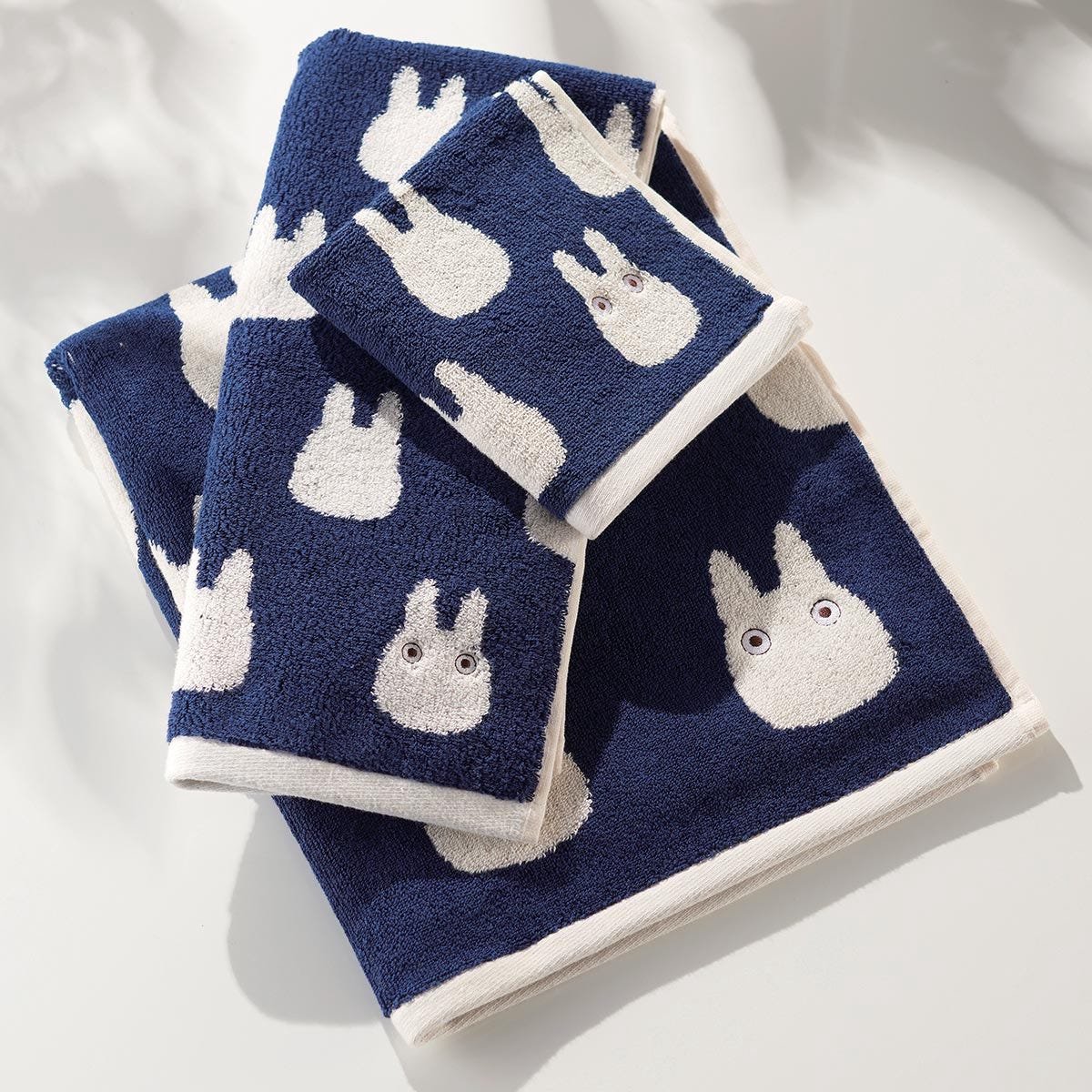 Ghibli - My Neighbor Totoro - Small Totoro's Silhouette Towel 33x80cm