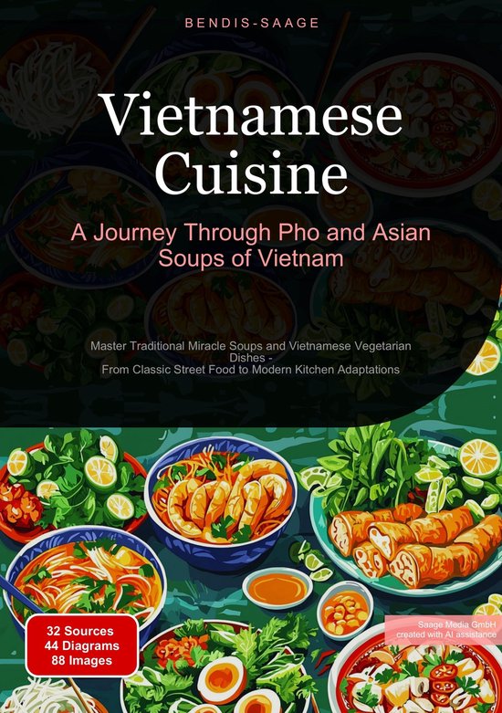 Vietnamese Cuisine: A Journey Through Pho and Asian Soups of ... - cover